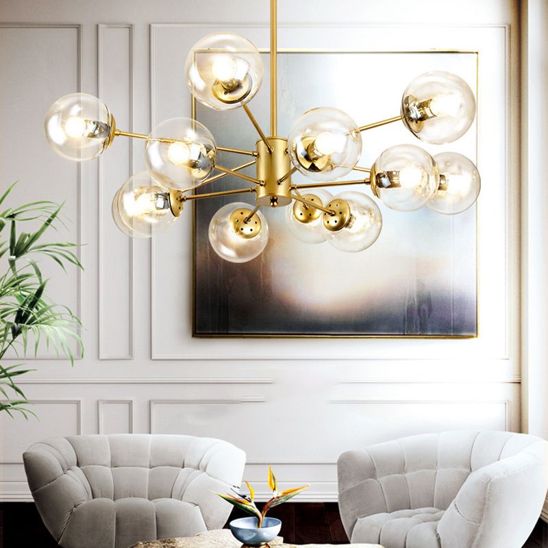 Valentina Designer Simple Nordic Pendant Light, Black/Gold - Neutralighting