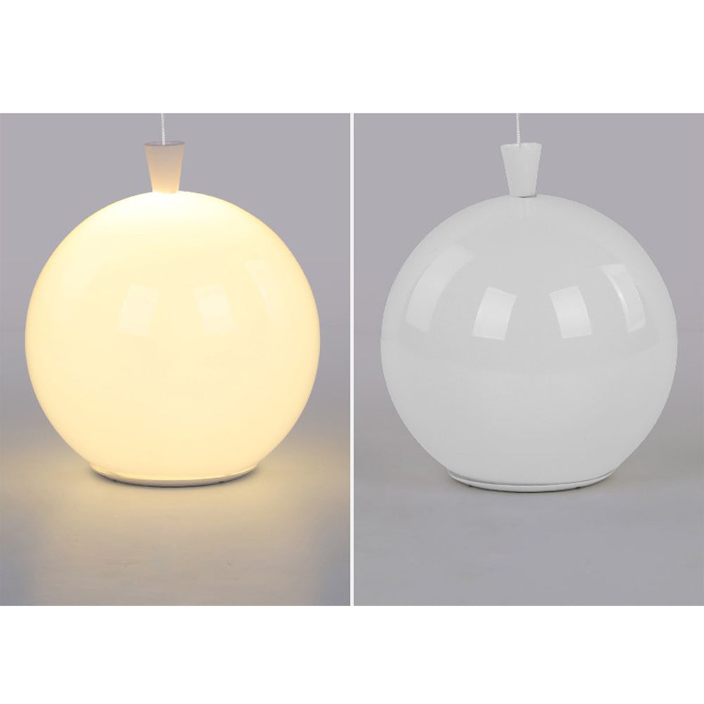 Aria Glossiness Ceiling Light Balloon Flush Mount, Bedroom - Neutralighting