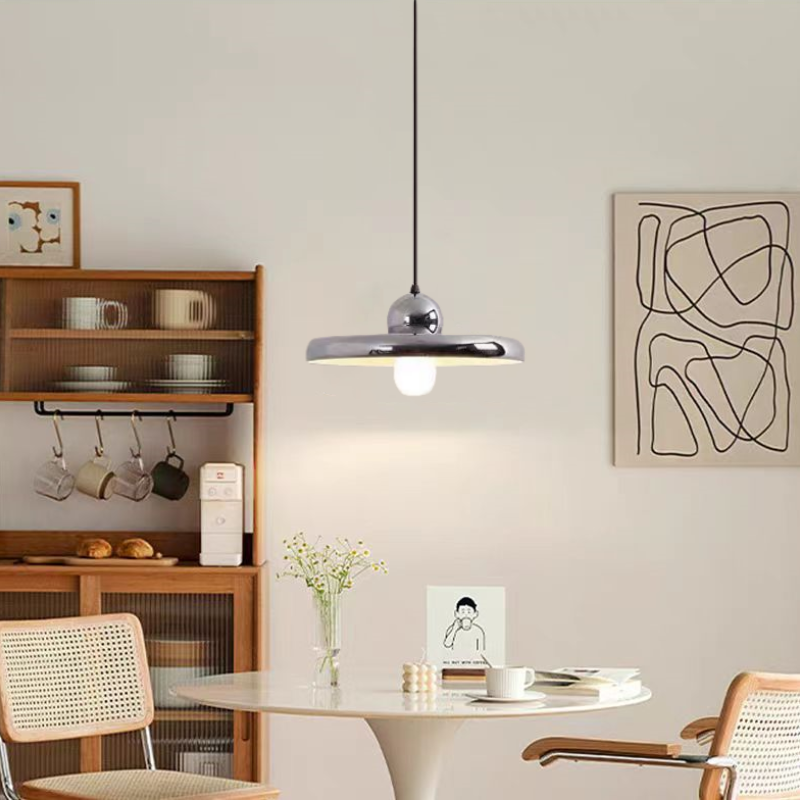 Arisha Modern Decorative LED Pendant Light Pink Metal Living Room - Neutralighting