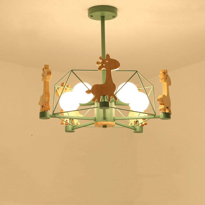 Arisha Giraffes LED Flush Mount Ceiling Light