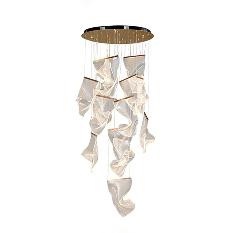 Arisha Luxury Artistic Chandelier, Gold - Neutralighting