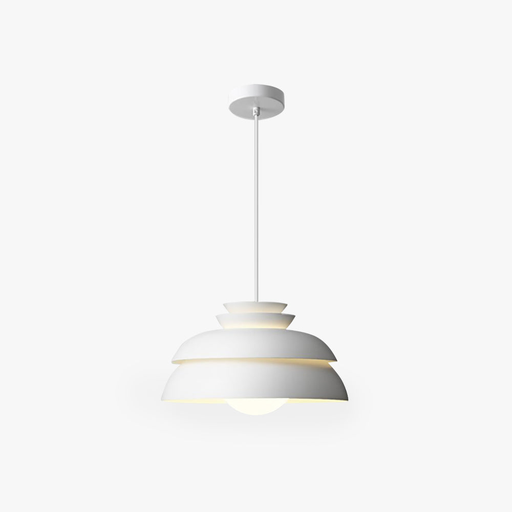 Valentina Modern White Pendant Light, Metal - Neutralighting