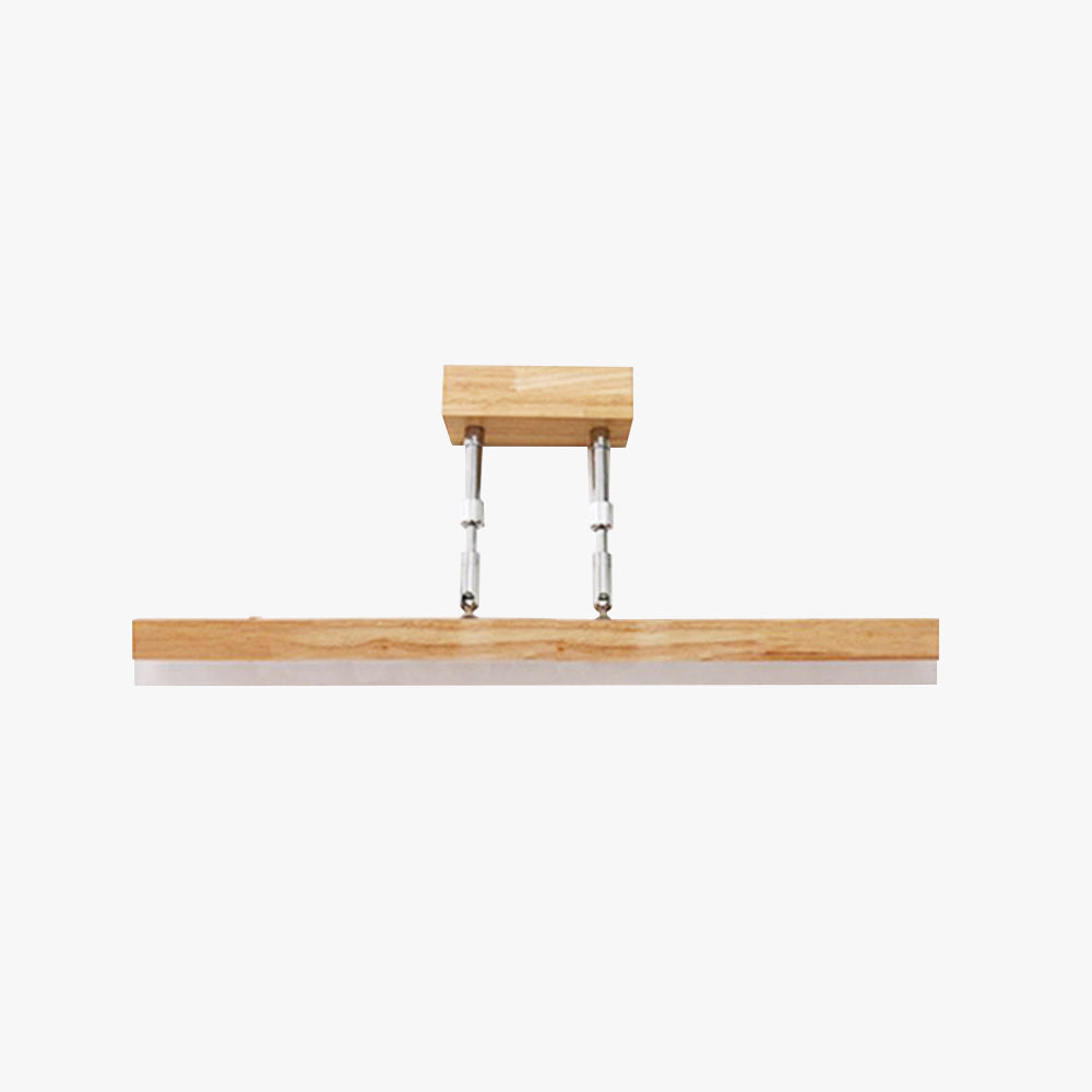 Muto Classic Wood Stretchable Mirror Vanity Bathroom Wall Lamp - Neutralighting