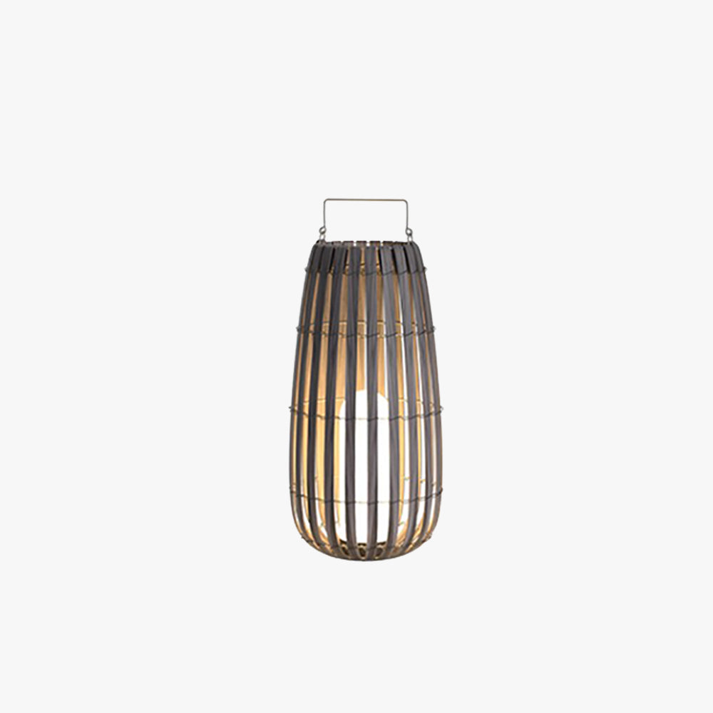 Ray Outdoor Floor Lamp, Hardwired & Solar Cage - Neutralighting