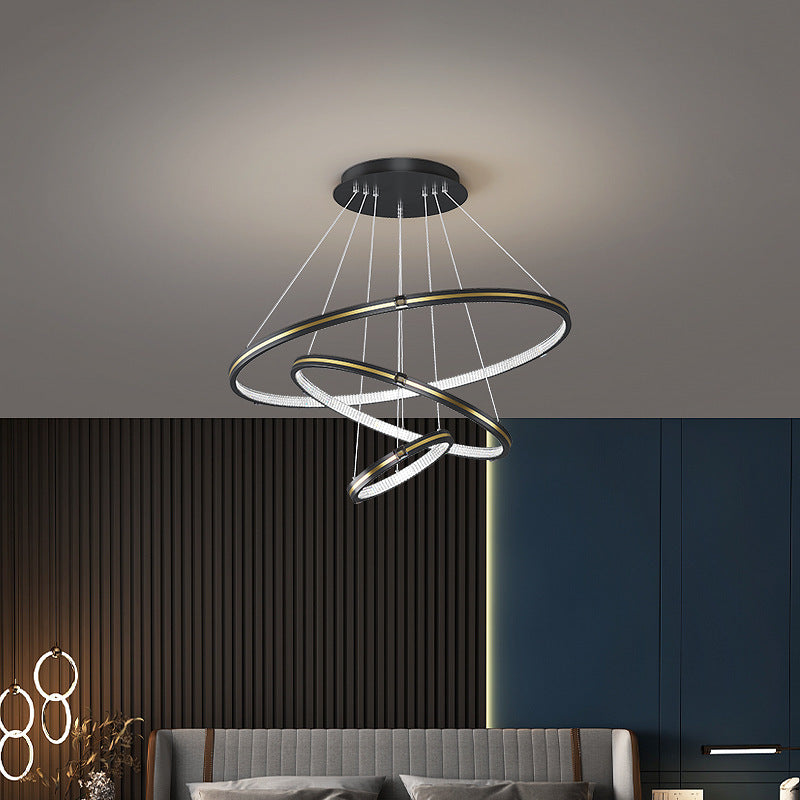 Arisha LED Rings Adjustable Pendant Light For Living Room &Dining Room - Neutralighting