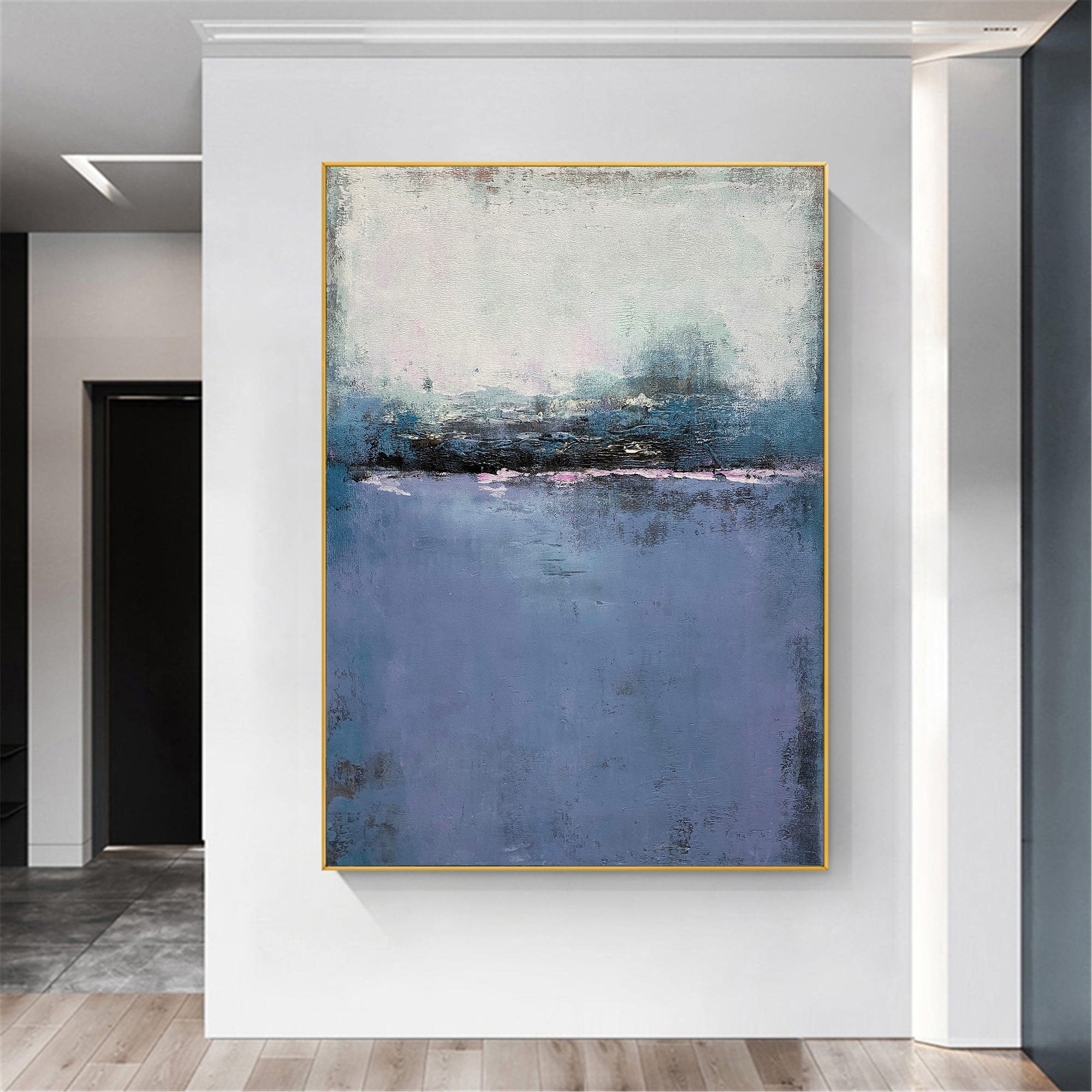 Blue Minimalist Painting ABAV167 - Neutralighting