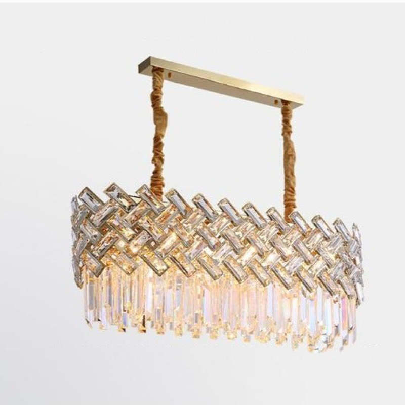 Kristy Luxury Gold Chandelier, Crystal & Metal - Neutralighting