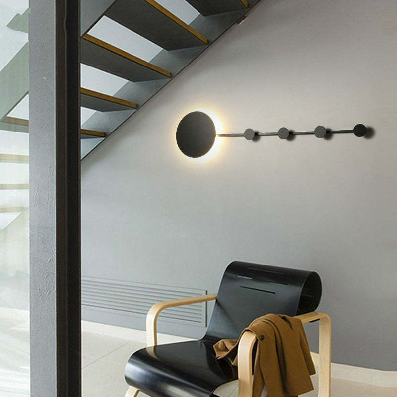 Arisha LED Porch Wall Hanging Coat Rack Creative Wall Lamp - Neutralighting