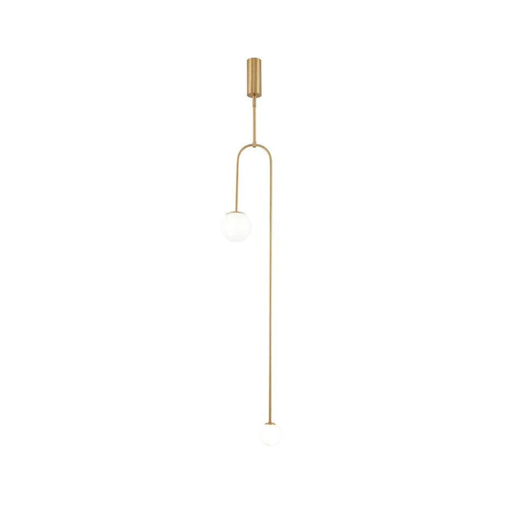 Arisha Minimalist Linear Mobile Pendant Light, Black - Neutralighting