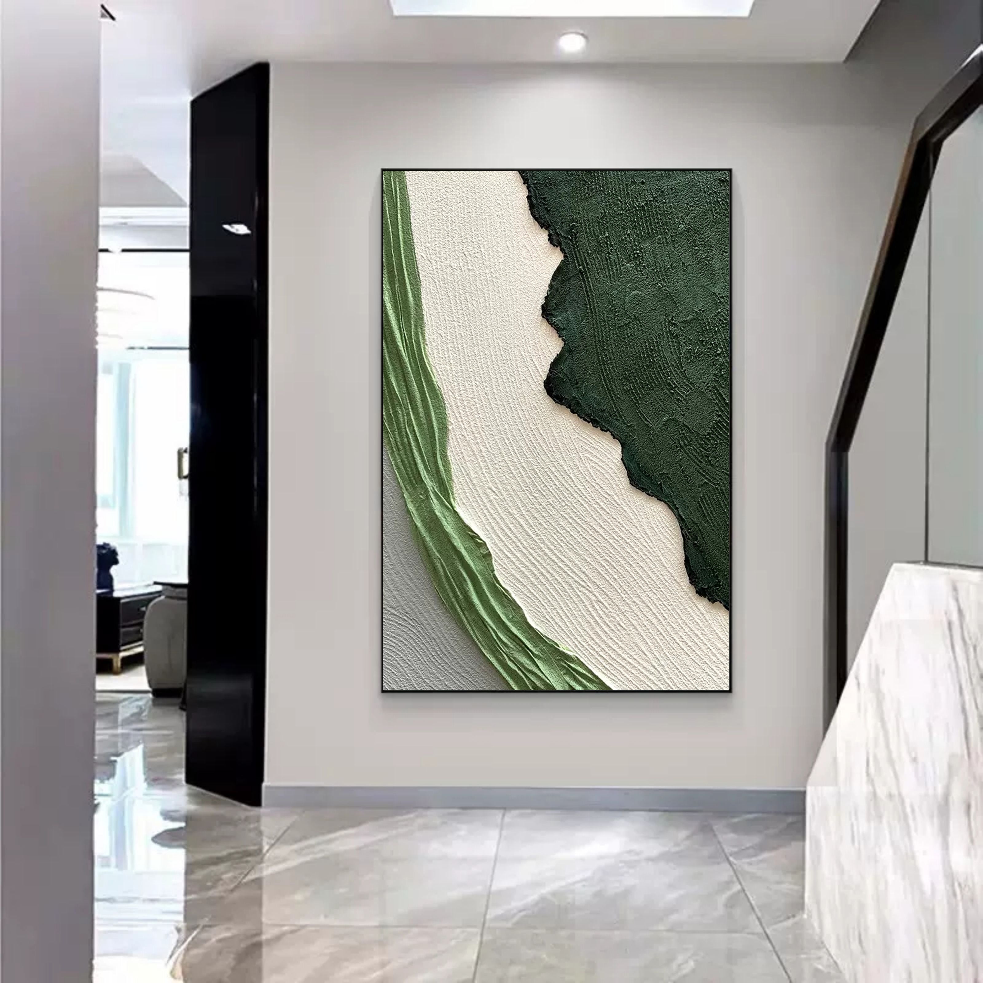 Wall Art Thick Impasto Abstract Modern