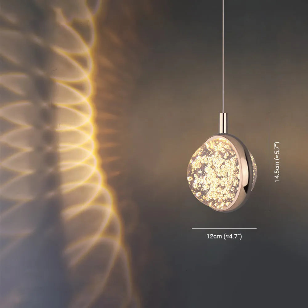 Kristy Morden Spherical Metal Pendant Light, Gold - Neutralighting