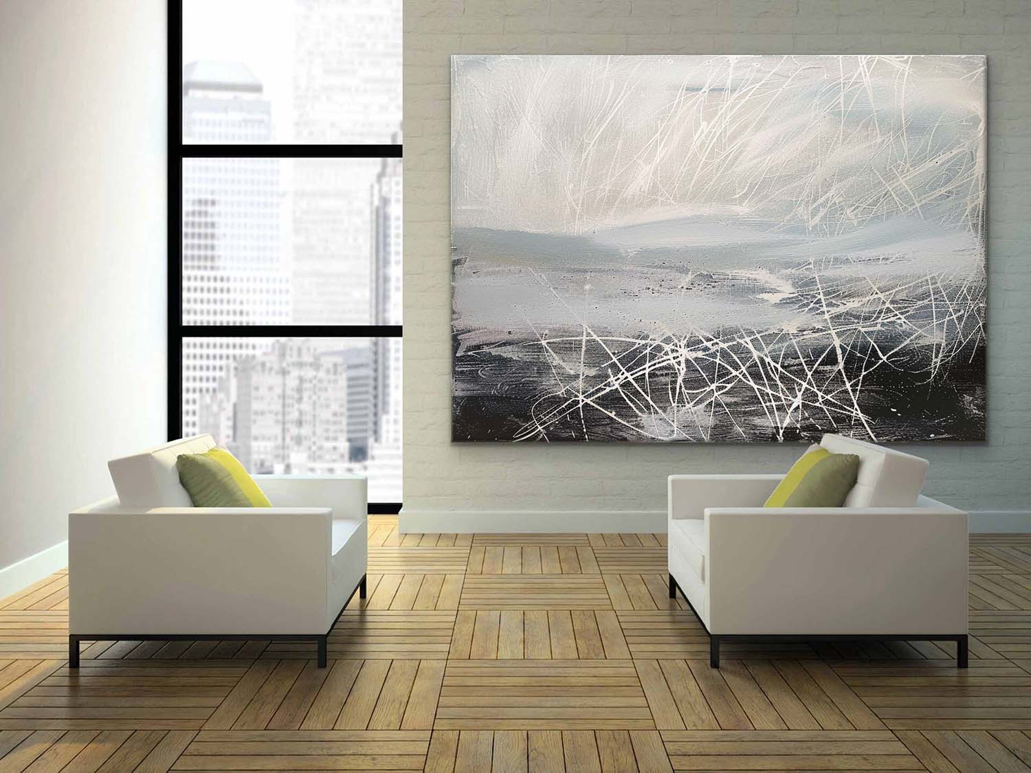 Abstract Expressionist Art AEA035 - Neutralighting