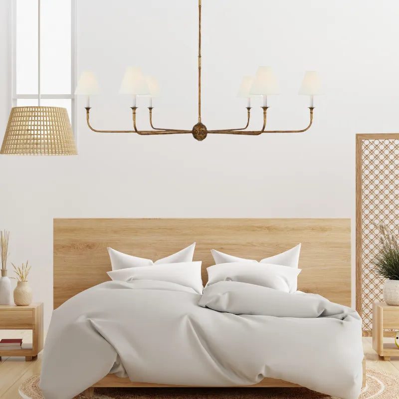 Silva Vintage Retro Metal Elegant Chandeliers Living Room - Neutralighting