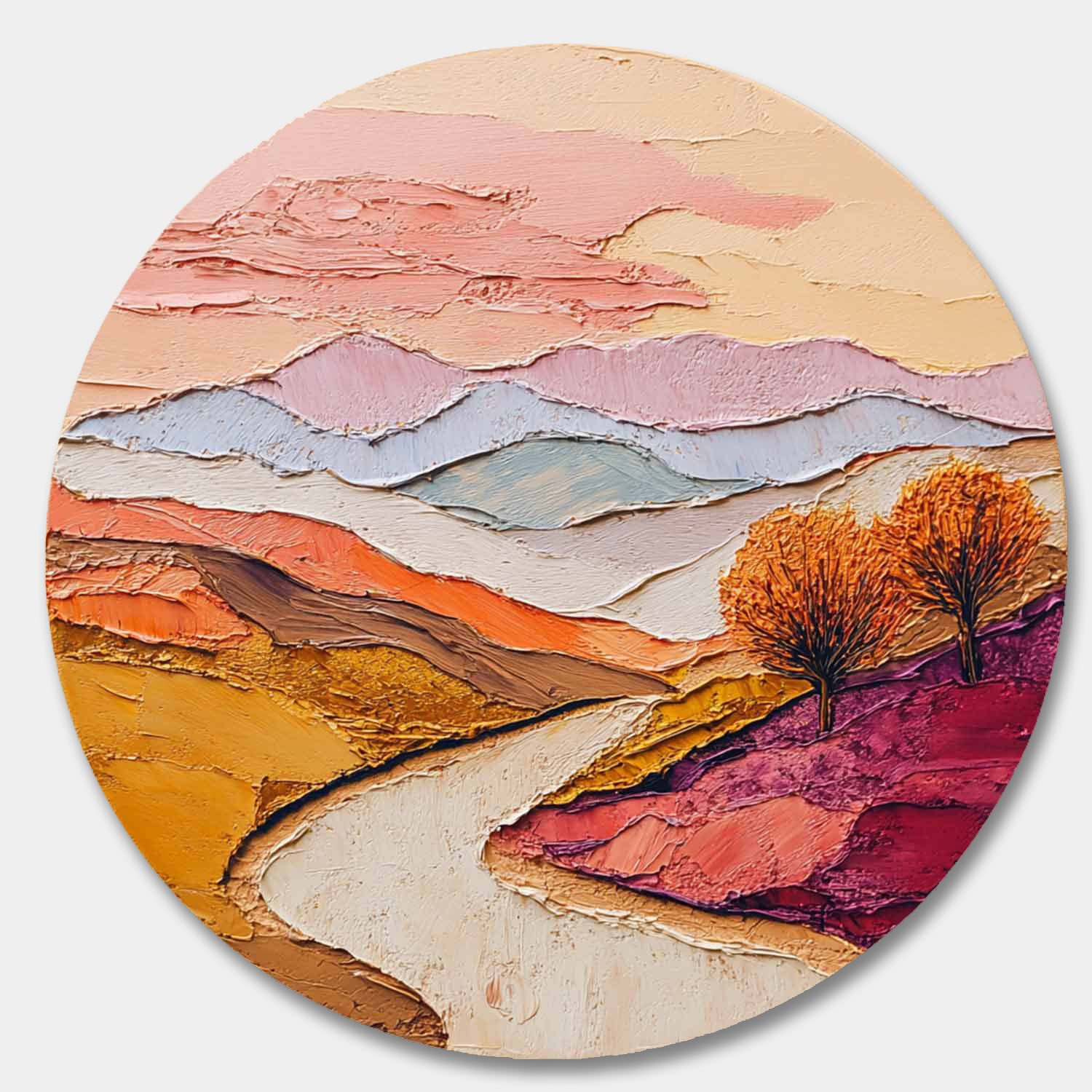 Round Wall Art RWA007 - Neutralighting