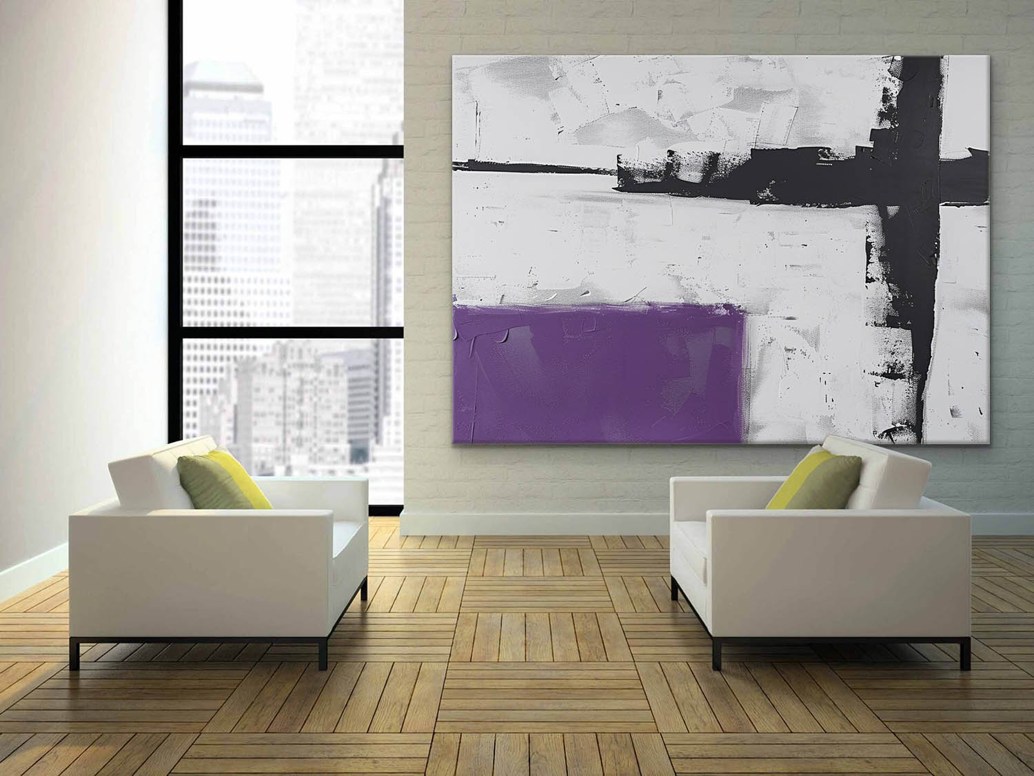 Contemporary Minimalist Art MA115 - Neutralighting