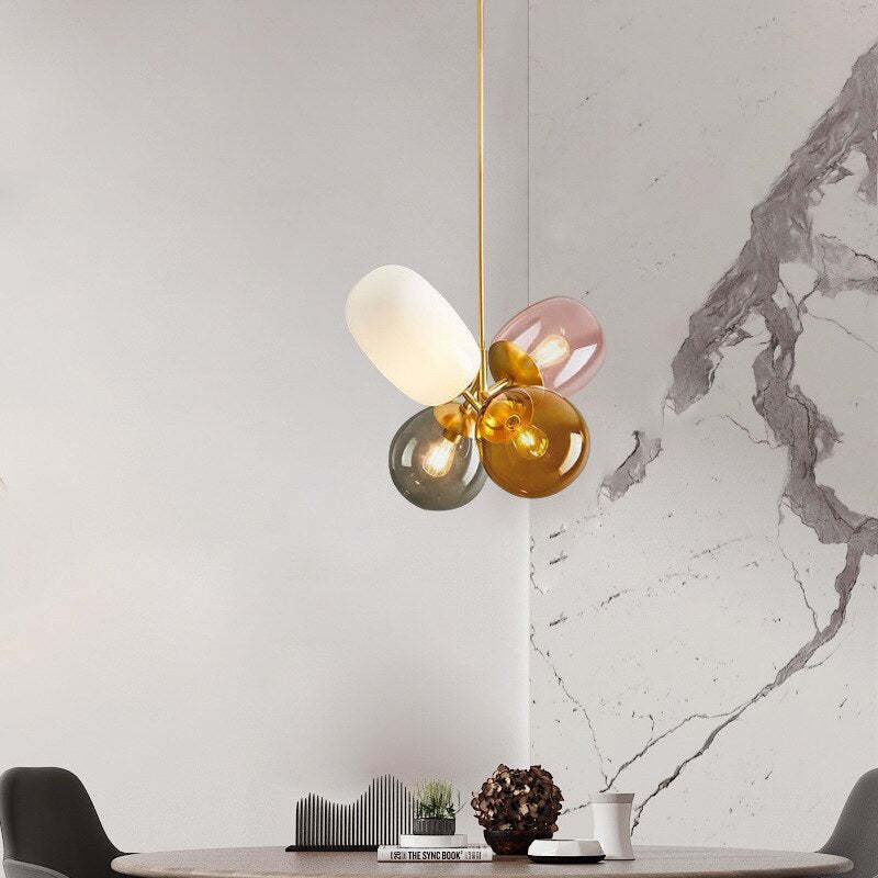 Valentina Colorful Balloon Glass Creative Pendant Light - Neutralighting