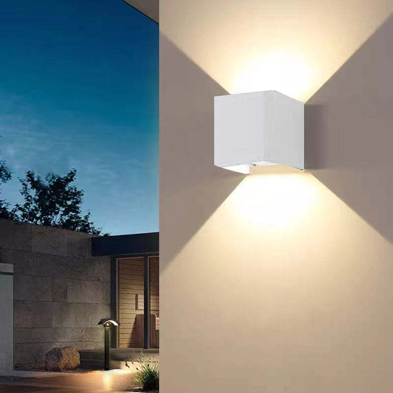 Nexu Modern Adjustable Square Outdoor Wall Lamp LED - Neutralighting
