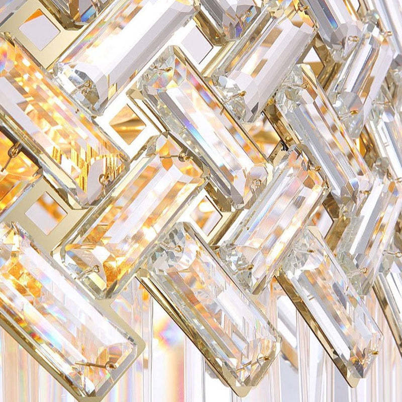 Kristy Luxury Gold Chandelier, Crystal & Metal - Neutralighting