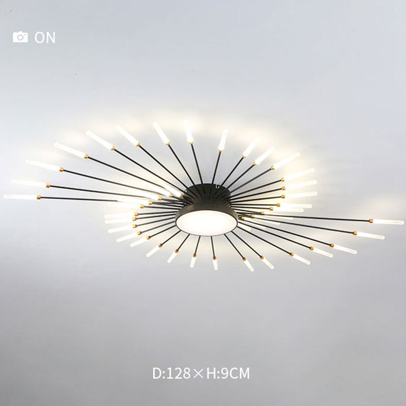 Wesley Modern Home Decoration Fireworks LED Ceiling Light