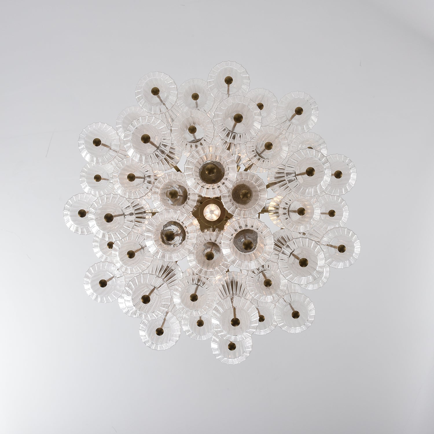 Aurora Chandelier Murano Glass Floral Cascade