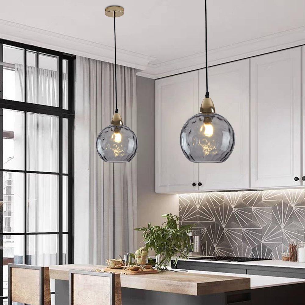 Water Ripple Glass Pendant Lights - Neutralighting