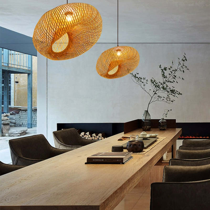 Ritta Bamboo Pendant Light - Neutralighting