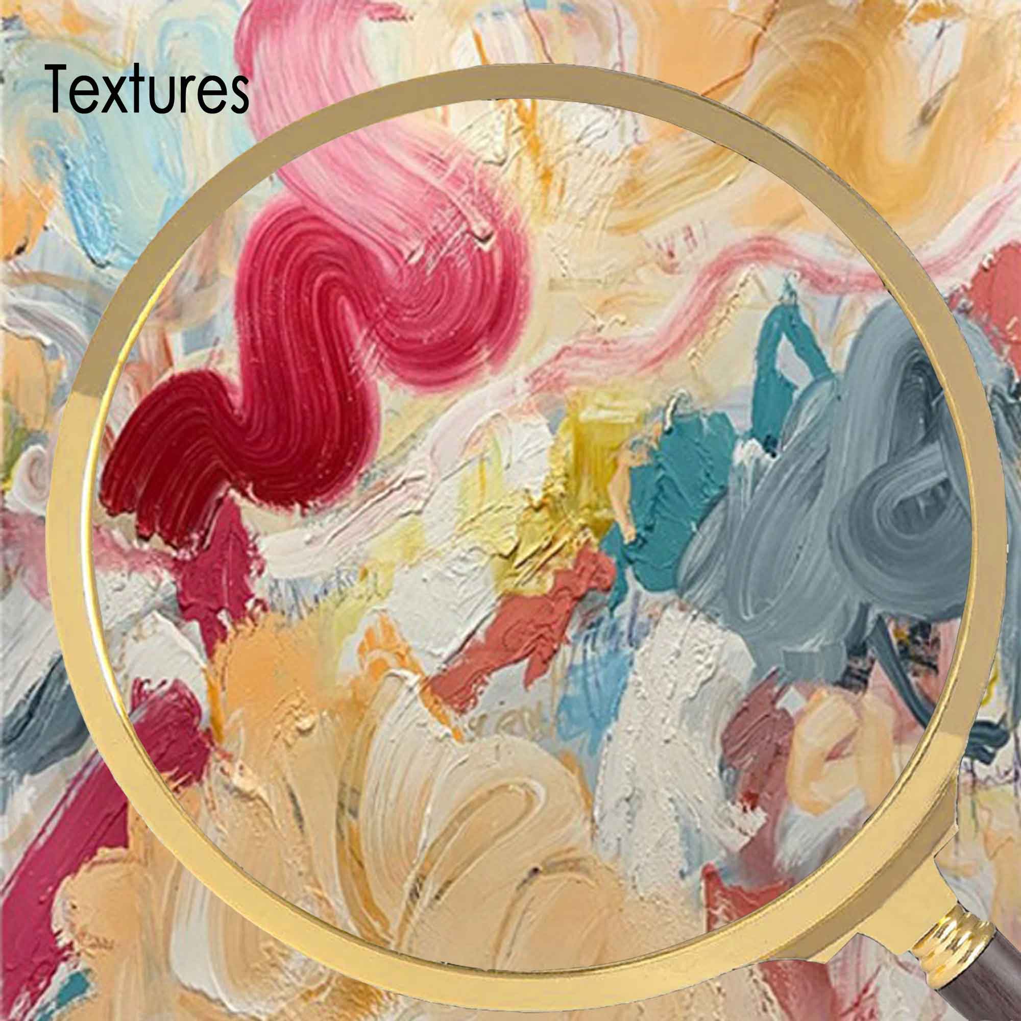 Abstract Canvas Art AB007 - Neutralighting