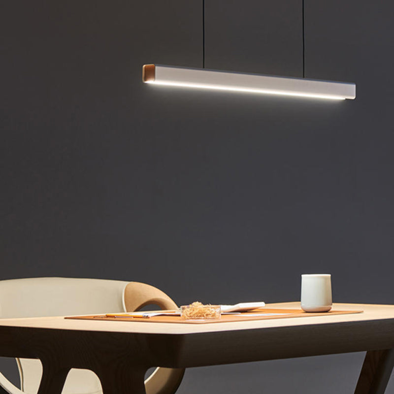 Orva Minimalist Classic Black & White Linear Pendant Light - Neutralighting