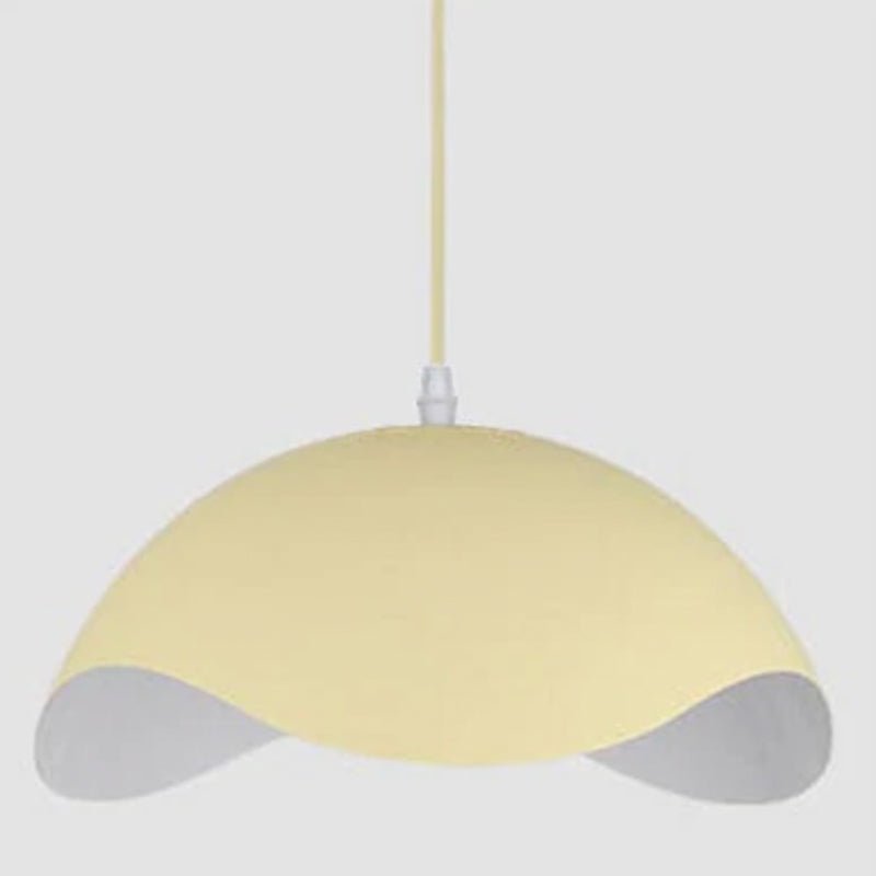 Valentina Colorful Shade Single Pendant Lights, Wood & Metal - Neutralighting