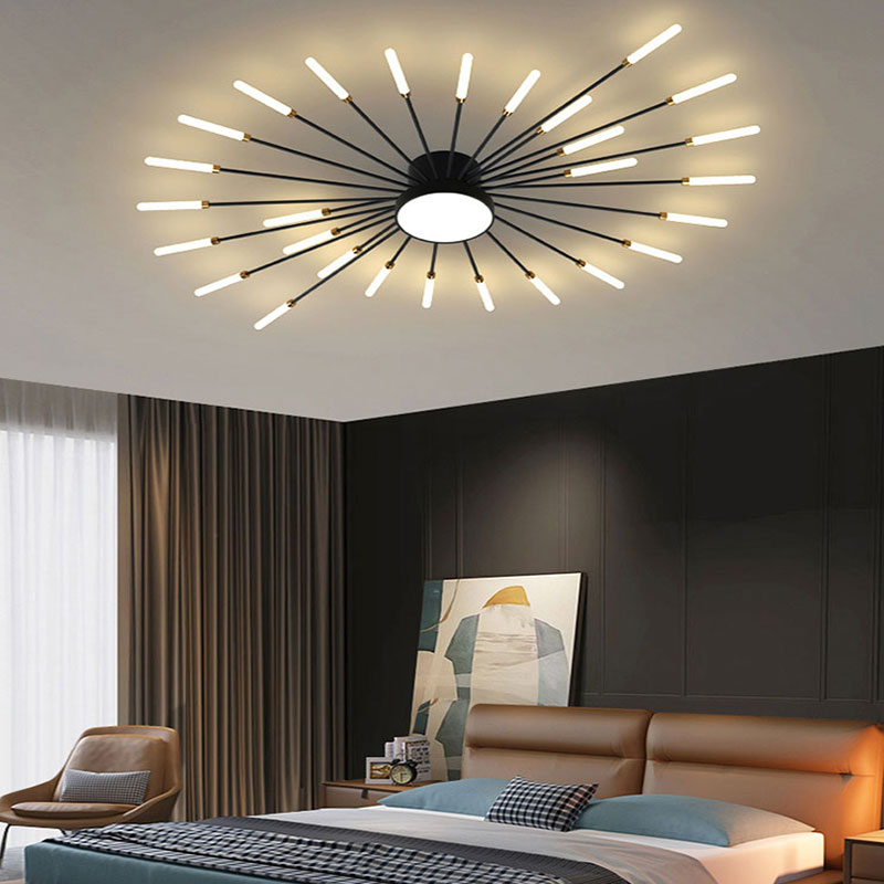Wesley Modern Home Decoration Fireworks LED Ceiling Light