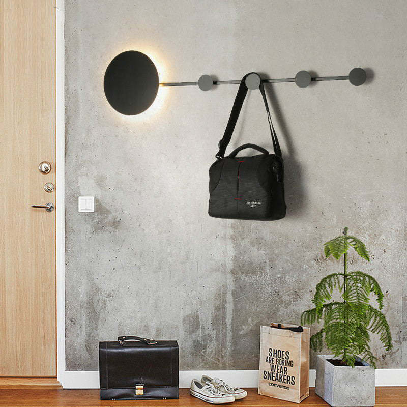 Arisha LED Porch Wall Hanging Coat Rack Creative Wall Lamp - Neutralighting