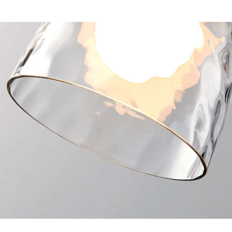 Arisha Minimalist Geometric Glass Pendant Light, Dining Room - Neutralighting