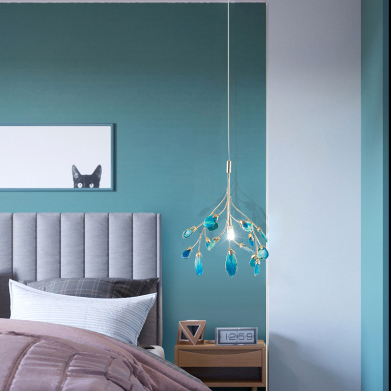 Aria Agate Creative Colourful Chandelier Bedroom/Living Room - Neutralighting
