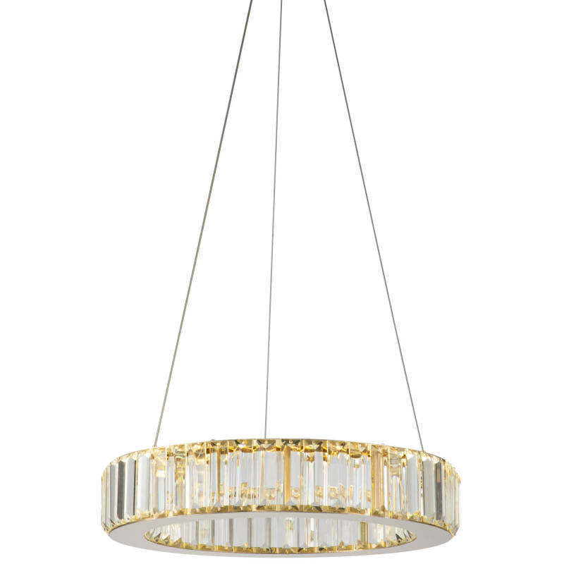 Kristy Elegant Round Crystal Chandelier, Clear - Neutralighting