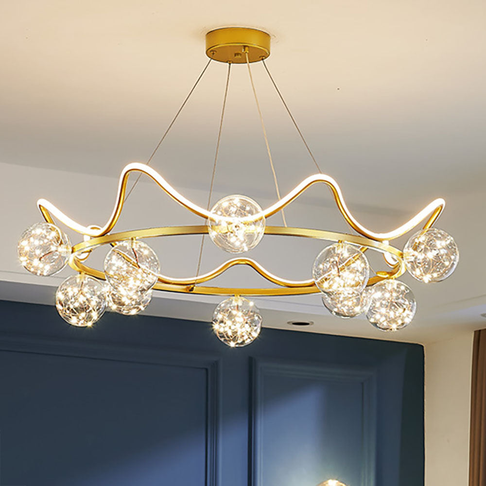 Arisha Nordic Creative Star Pendant Light Metal Living Room/Restaurant - Neutralighting