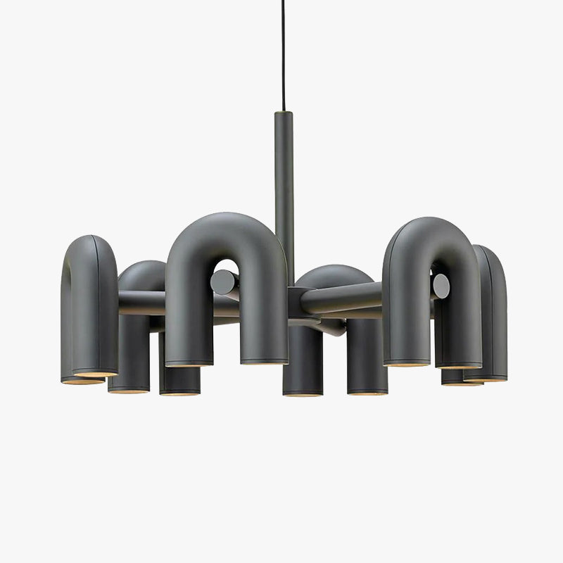 Arisha Modern Pendant Light Linear with 3 U-Shaped Light - Neutralighting