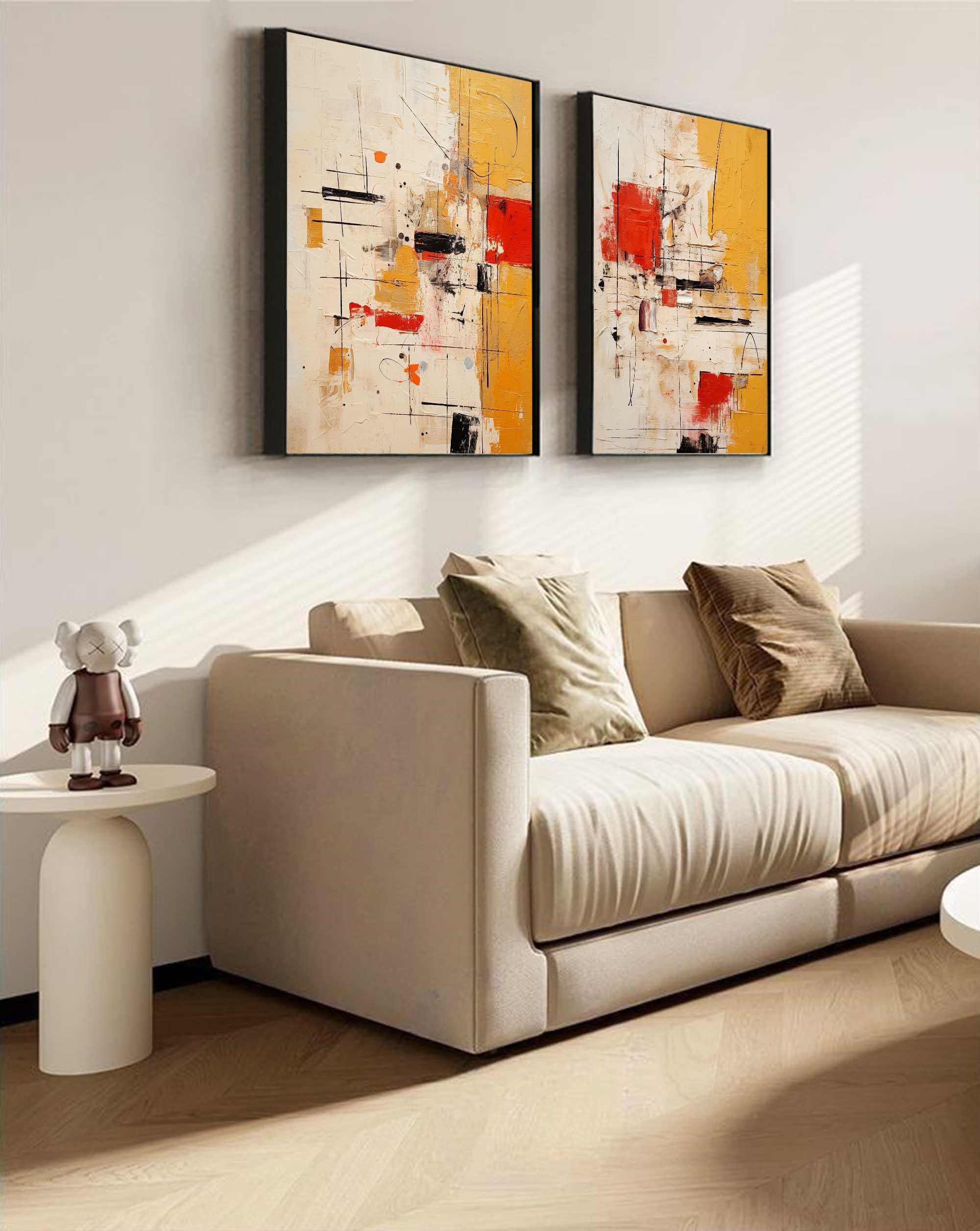 Abstract Canvas Art #AB158
