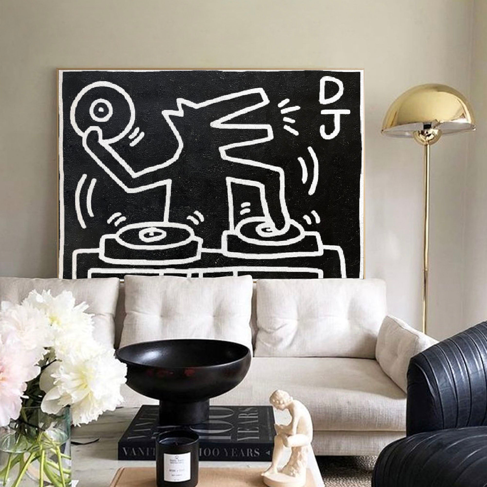 Keith Haring Style Painting KS018 - Neutralighting