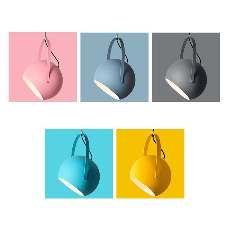 Aira Colorful Art Deco Pendant Light, Spherical, Bedroom - Neutralighting