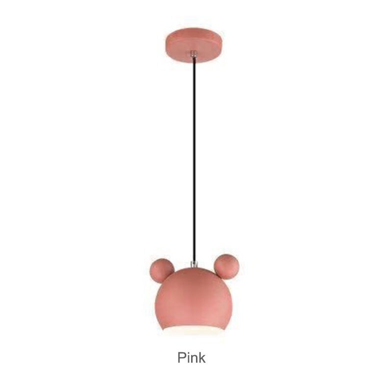 Valentina Mouse Head Pendant Light, 5 Colour - Neutralighting