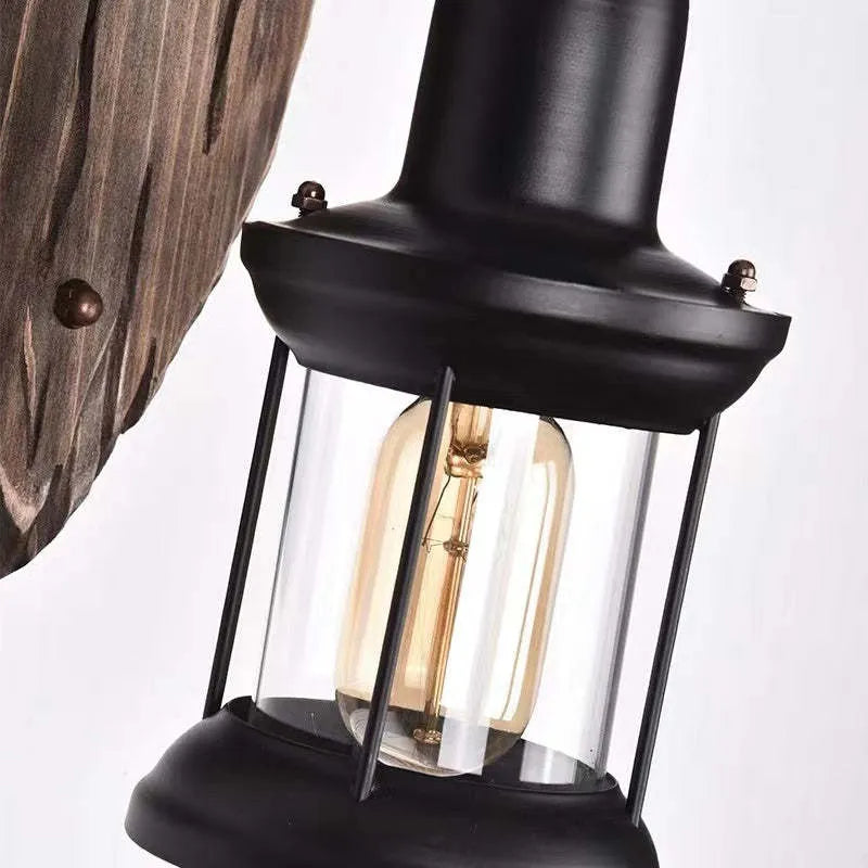 Austin Vintage Lantern Metal Classic Industrial Wall Lamp - Neutralighting