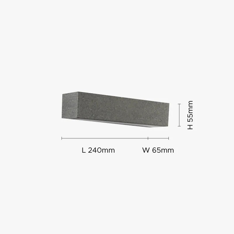 Fyra LED Outdoor Wall Lamp, Black & White - Neutralighting