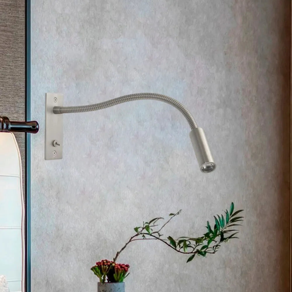 Vynex Minimalist Reading Adjustable Spotlight Wall Lamp - Neutralighting