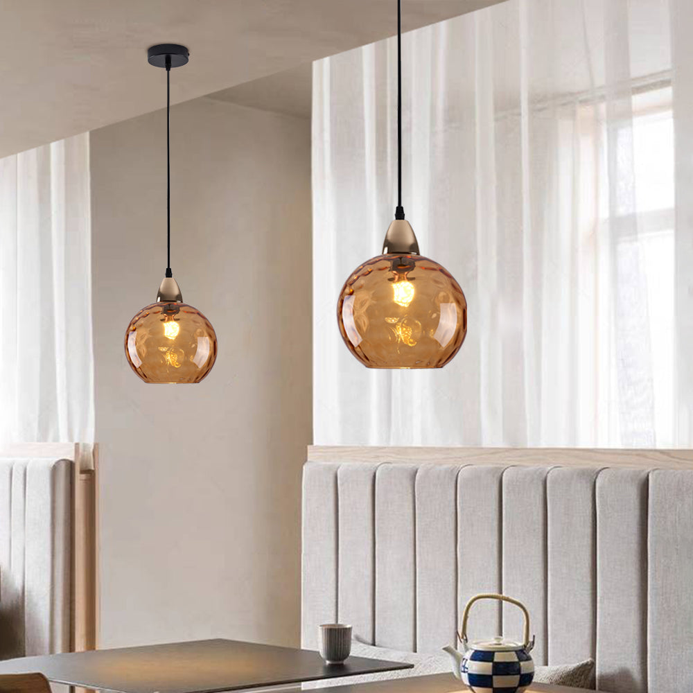Water Ripple Glass Pendant Lights - Neutralighting