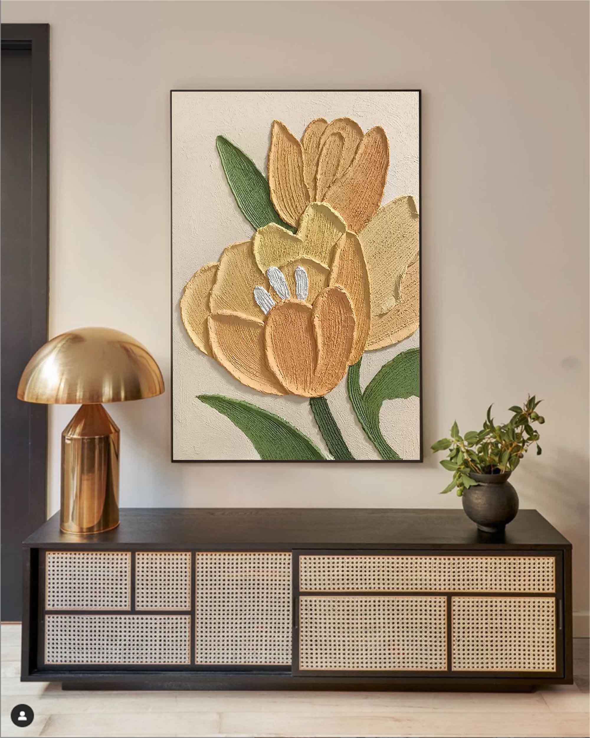 Flower Canvas Art FL009 - Neutralighting
