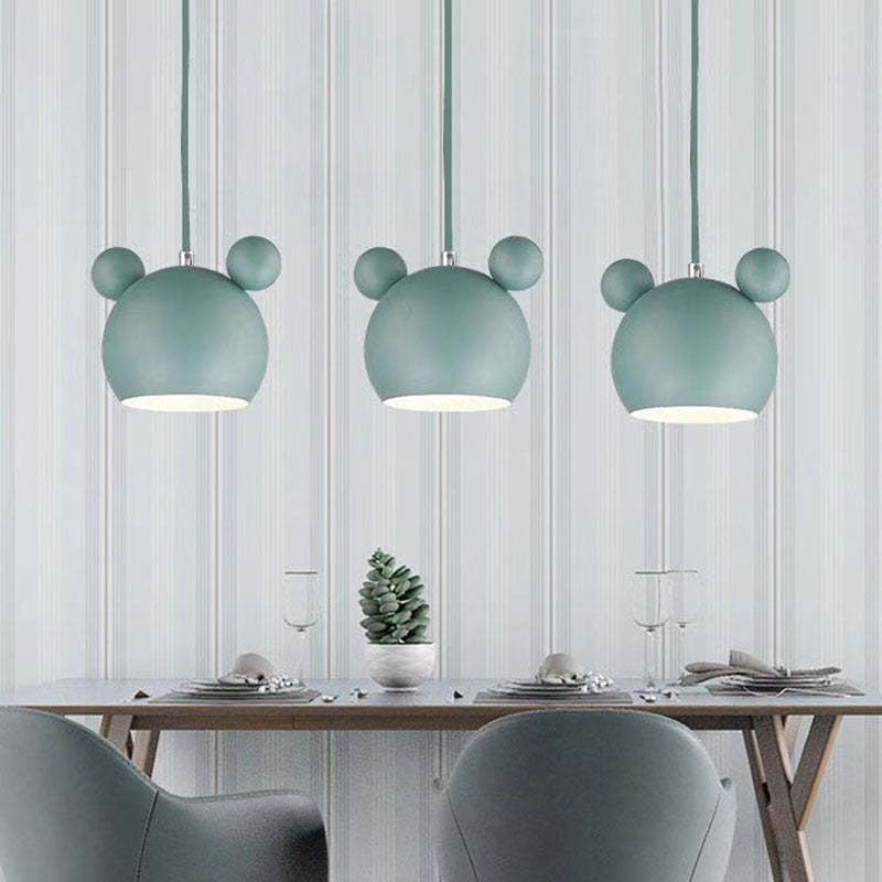 Valentina Mouse Head Pendant Light, 5 Colour - Neutralighting
