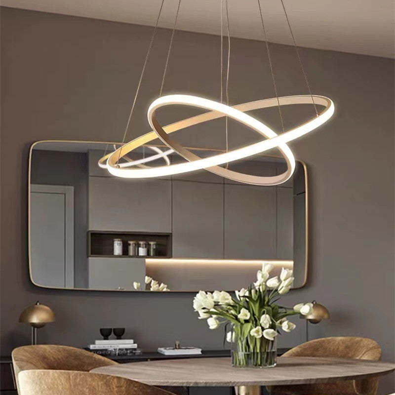Zin Modern Ring Pendant Light, 2/3/4 Rings - Neutralighting