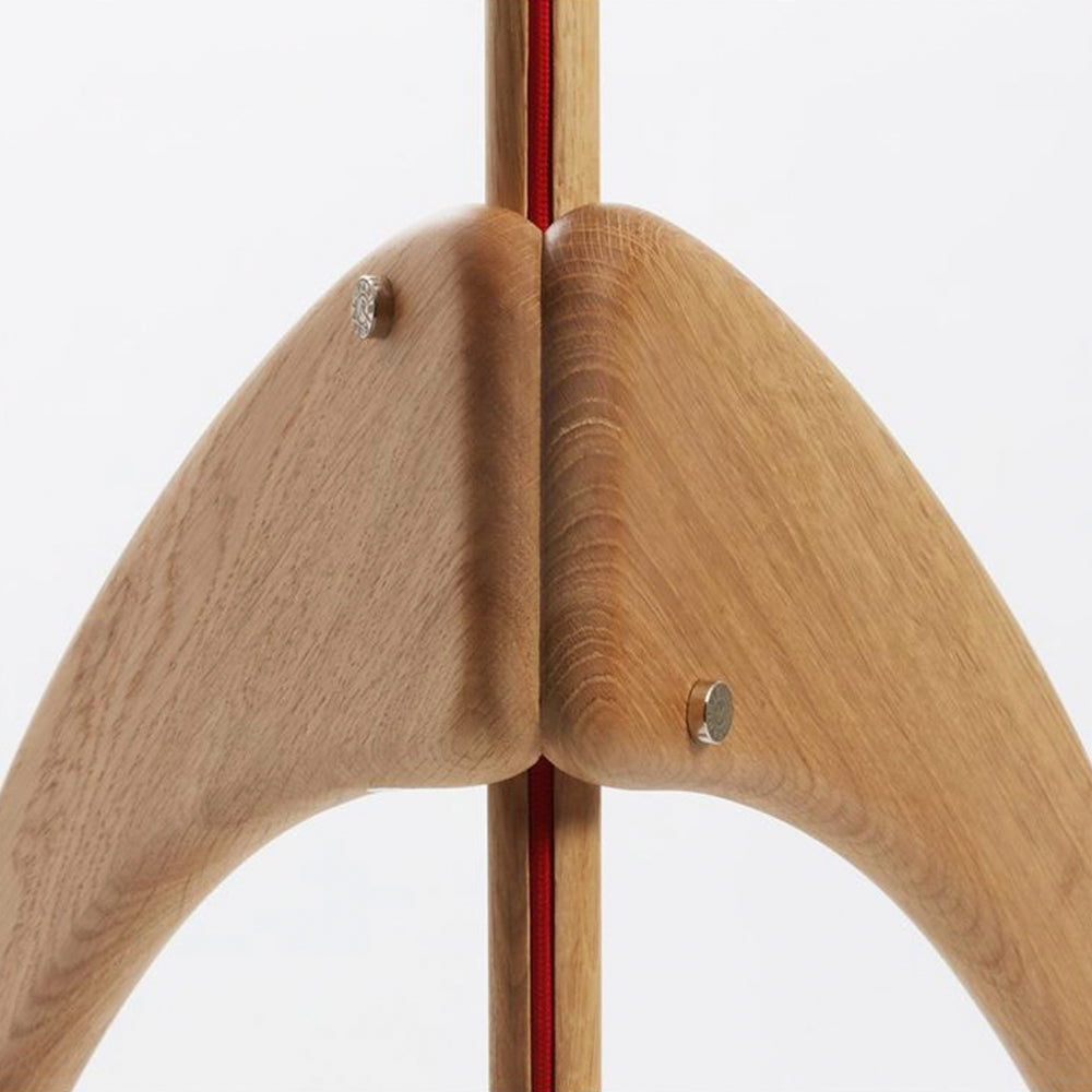 Mira Artificial Paper & Wood Floor Lamp - Neutralighting