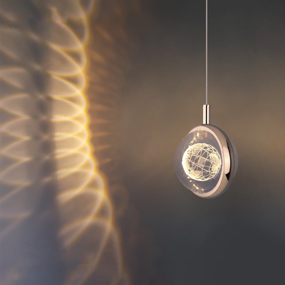 Kristy Morden Spherical Metal Pendant Light, Gold - Neutralighting