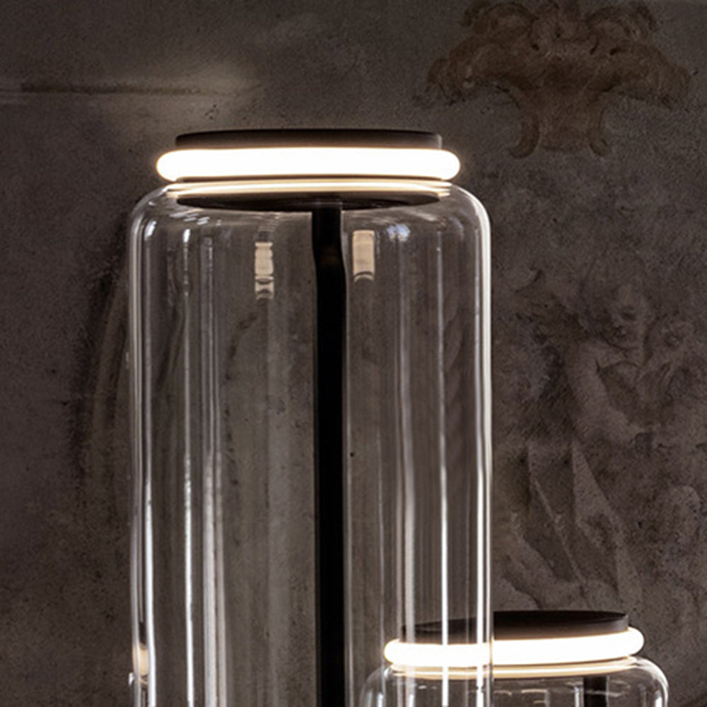 Valentina Minimalist Combination Glass Pendant Light, Clear - Neutralighting